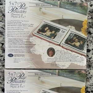 Creative Memories Page Protectors